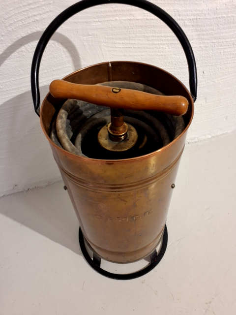 Antik brandspand Orginal
